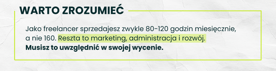 Ile płatnych godzin pracuje freelancer