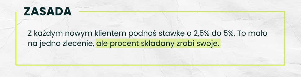 Jak podnosić stawki freelancer