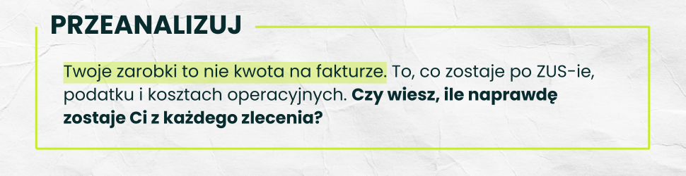 Koszt działalności freelancer a realne zarobki